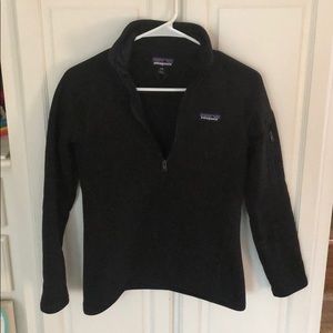 Patagonia better sweater 1/4 zip pullover fleece